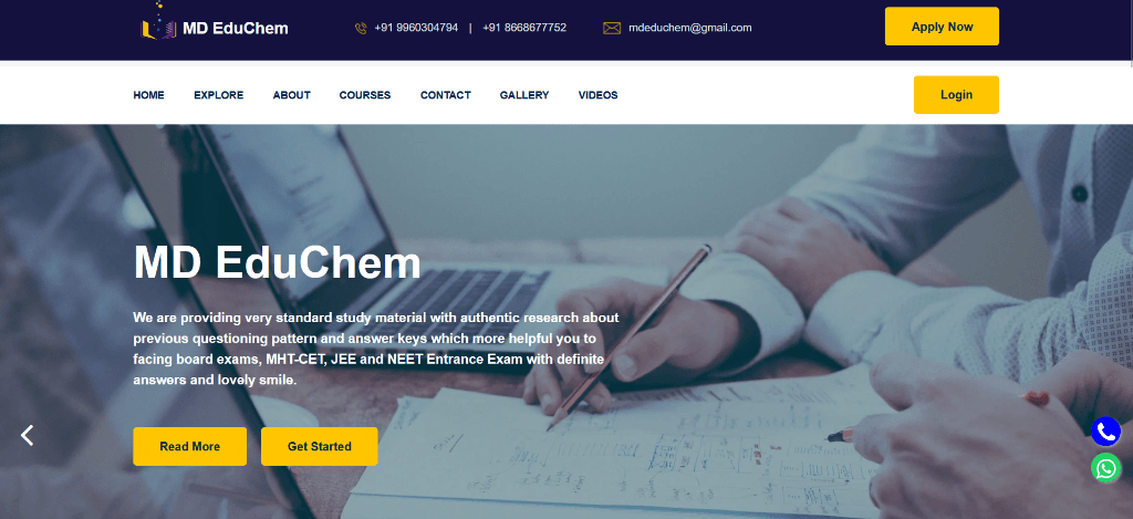MD Educhem Platform & Mobile App